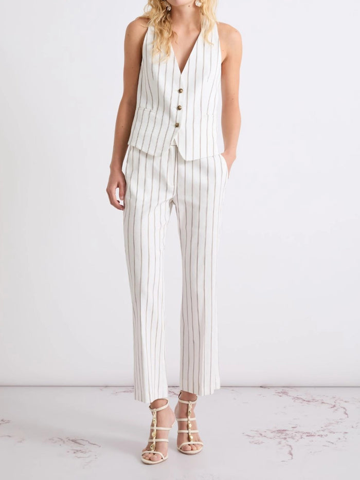 Mllfebo White Pantaloni