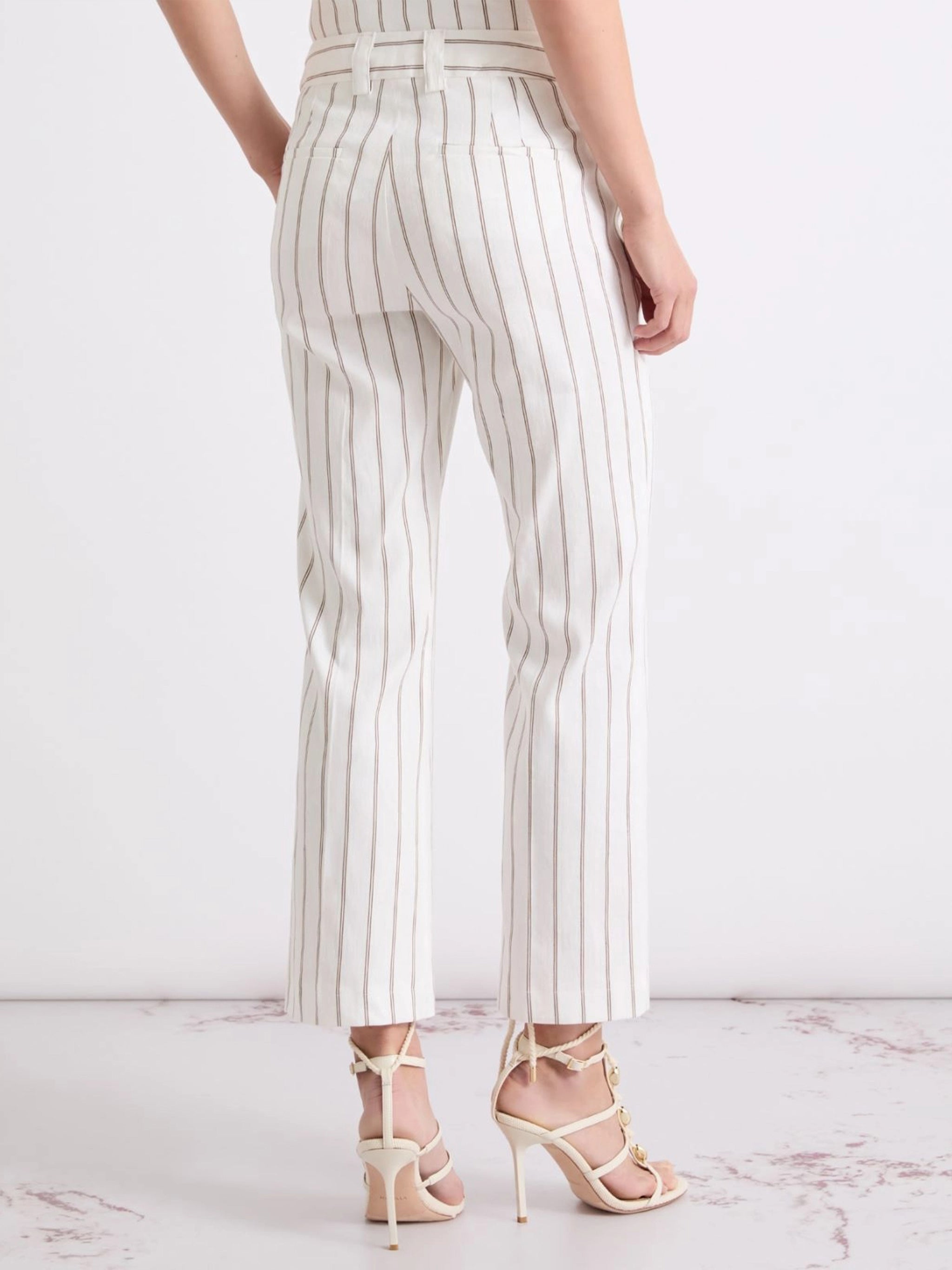Mllfebo White Pantaloni