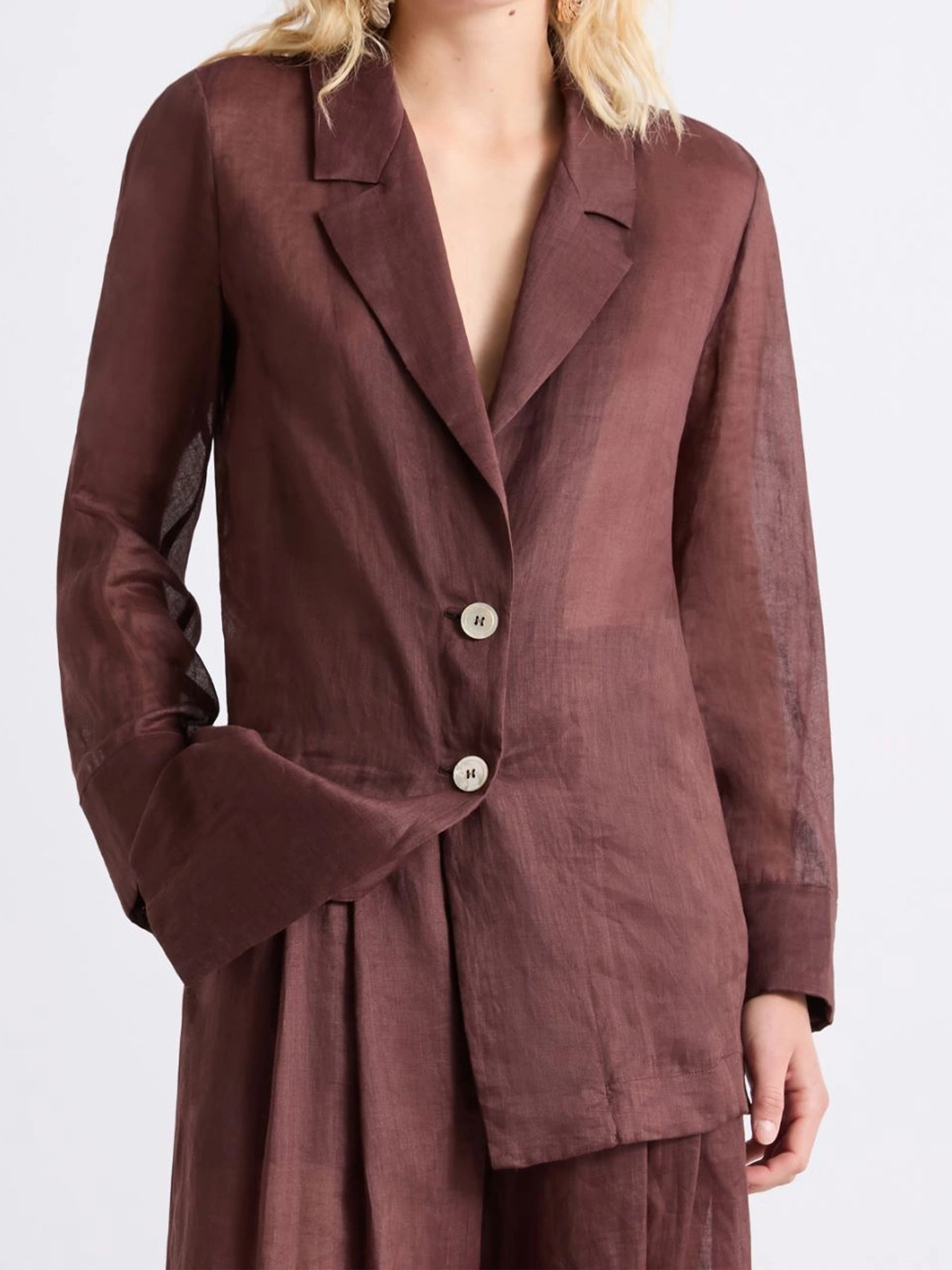 Mllclasse Brown Blazer