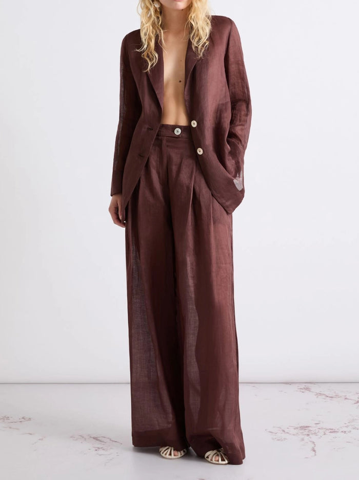 Mllaereo Brown Pantaloni