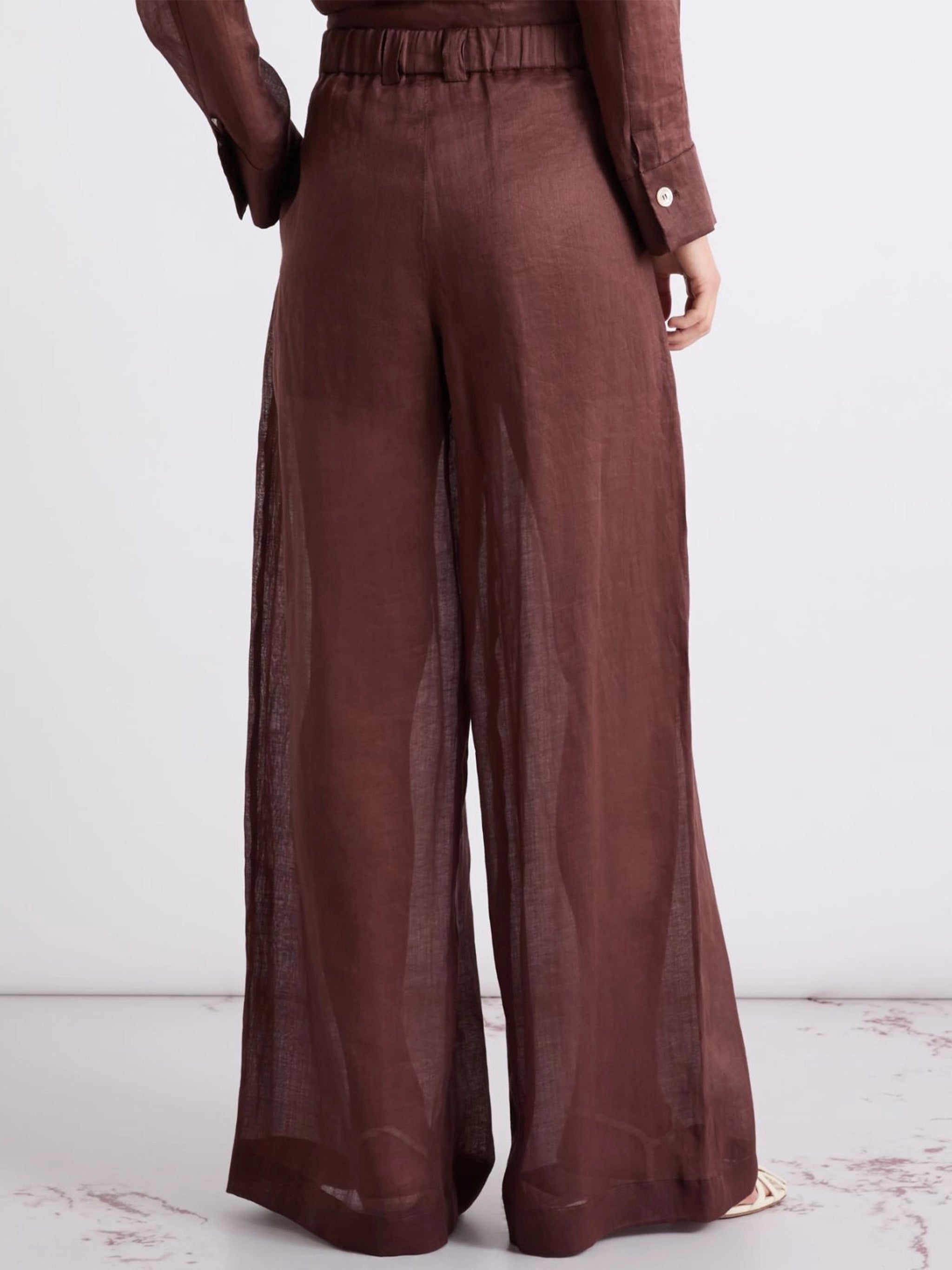 Mllaereo Brown Pantaloni