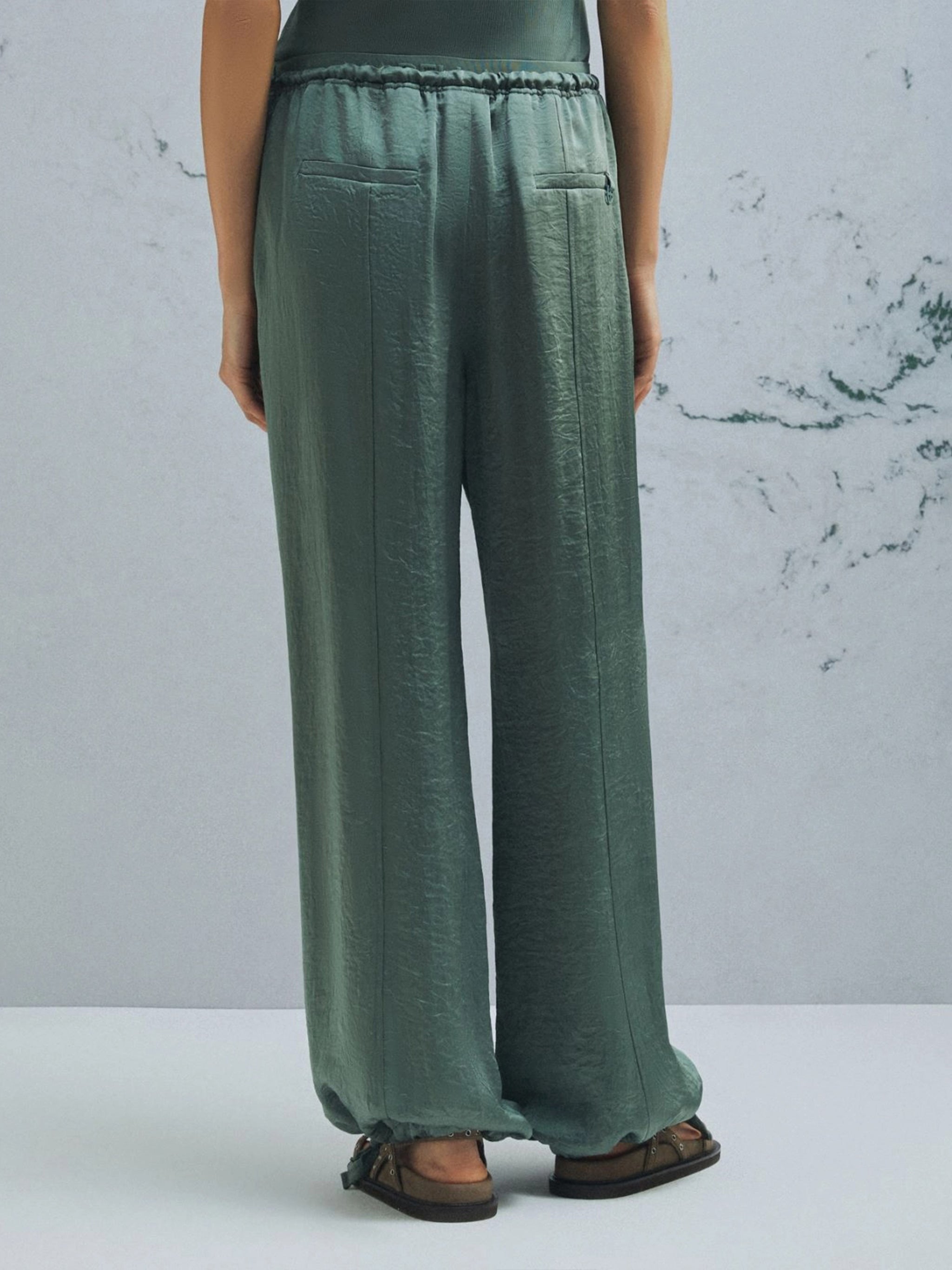 Mlmbronzo Green Pantaloni