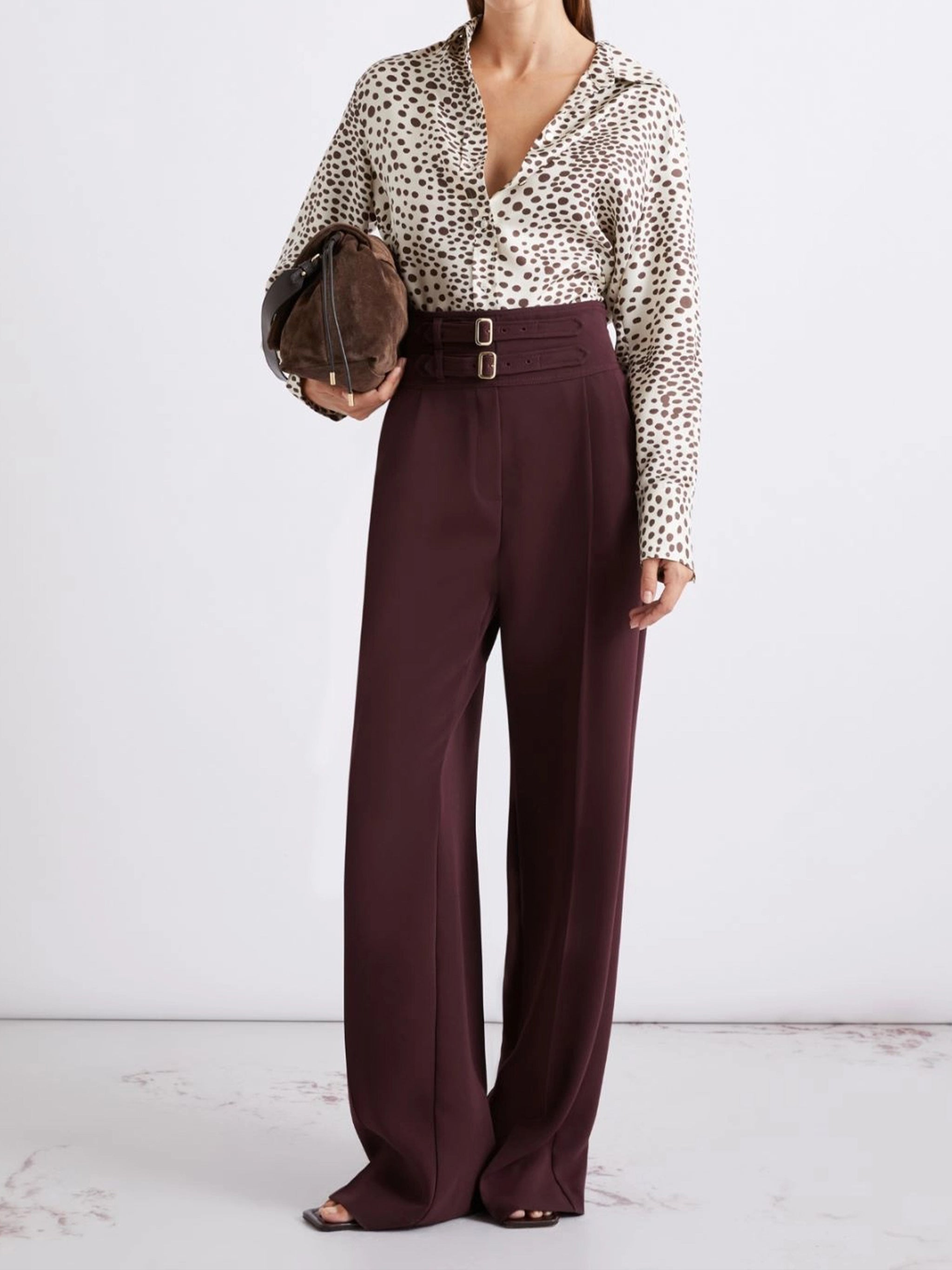 Mllacerbo Brown Pantaloni