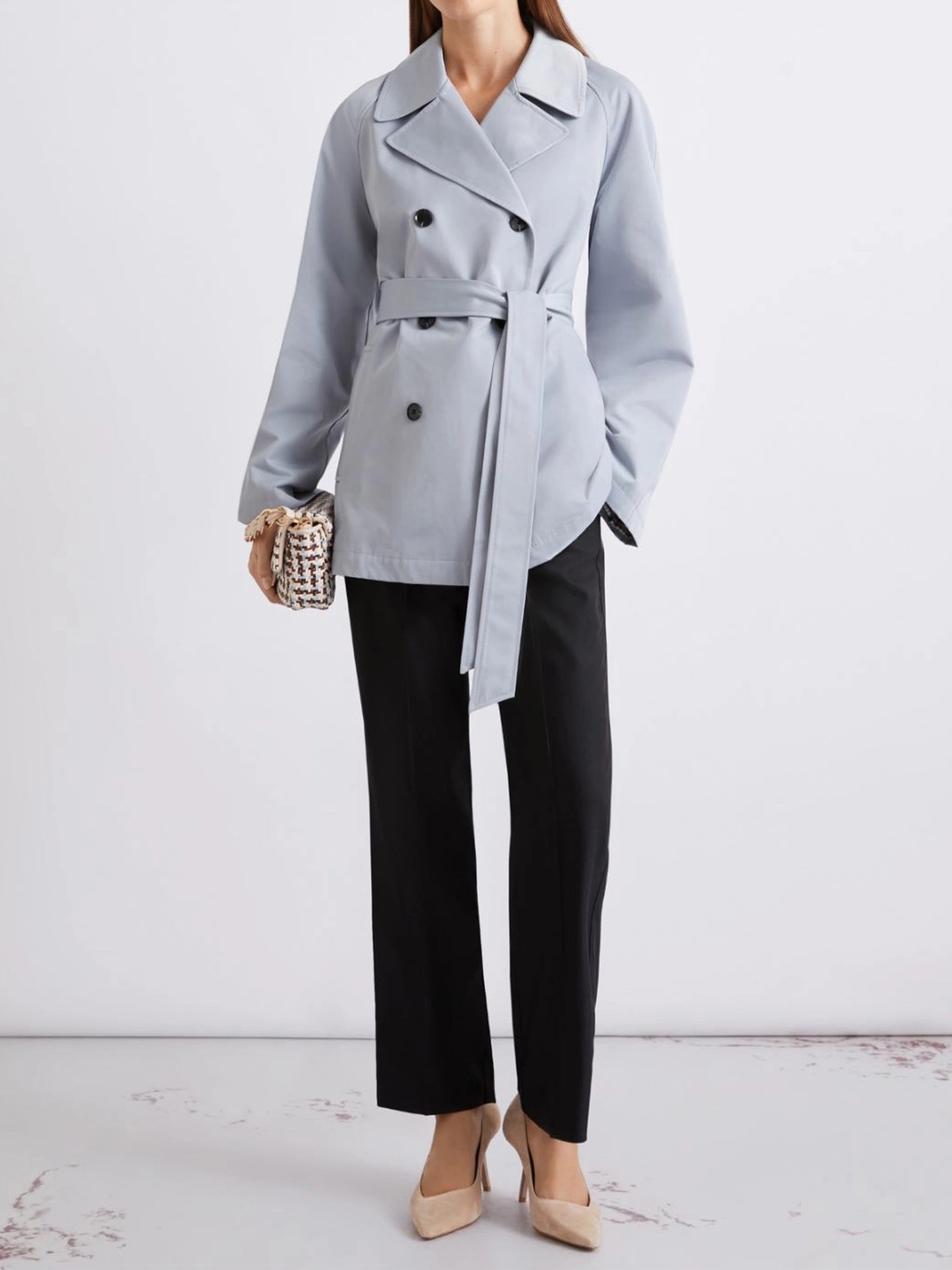 Mllumido Blue Trench