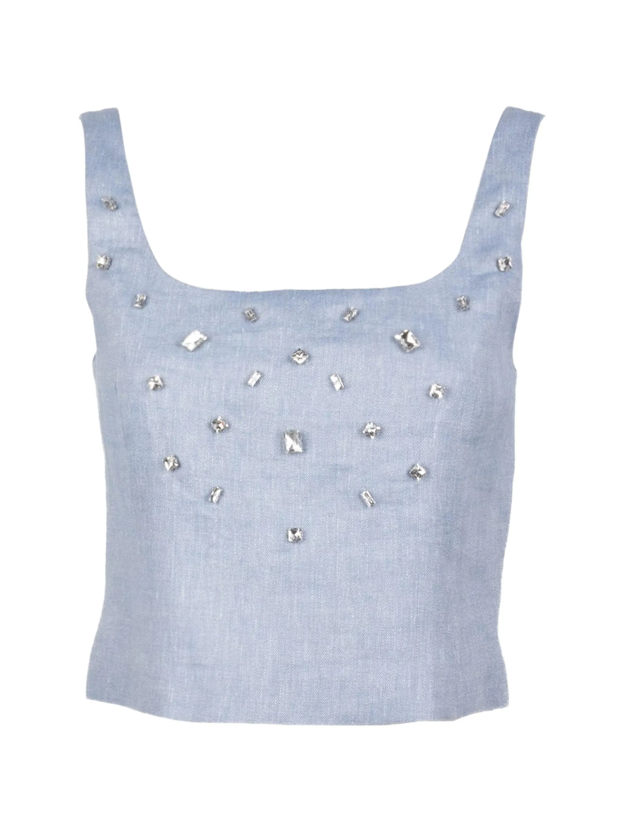 Mlllemma Blue Top