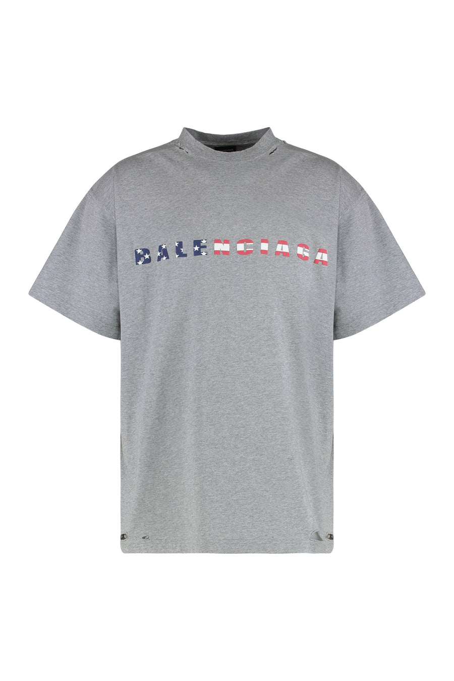 Cotton Crew Neck T-Shirt Grey T-shirts
