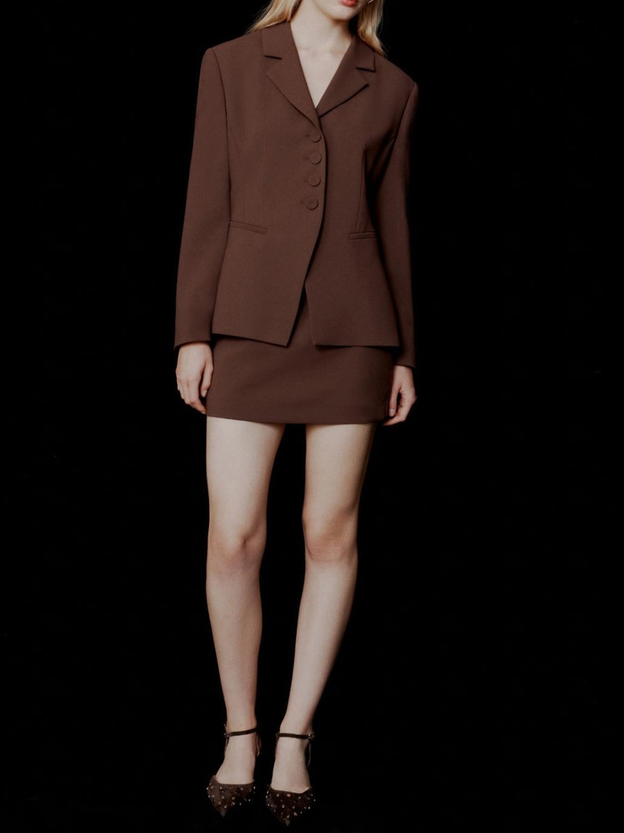 Mltbig Brown Blazer