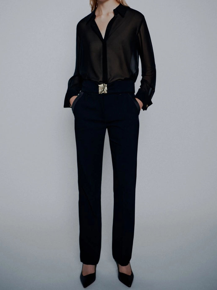 Mltelica Black Pantaloni