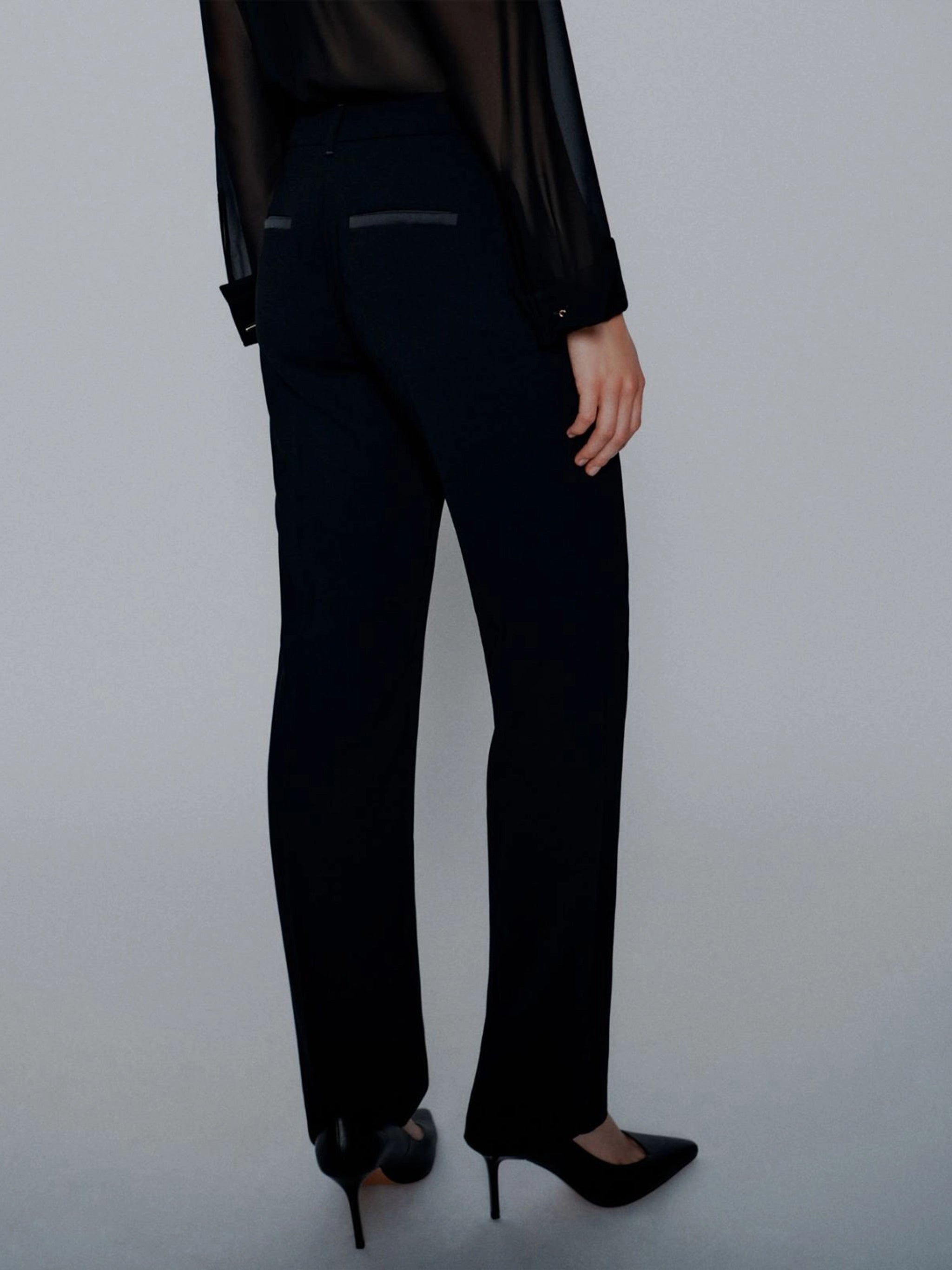 Mltelica Black Pantaloni