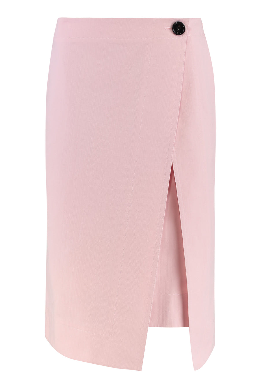 Cotton Wrap Skirt Pink