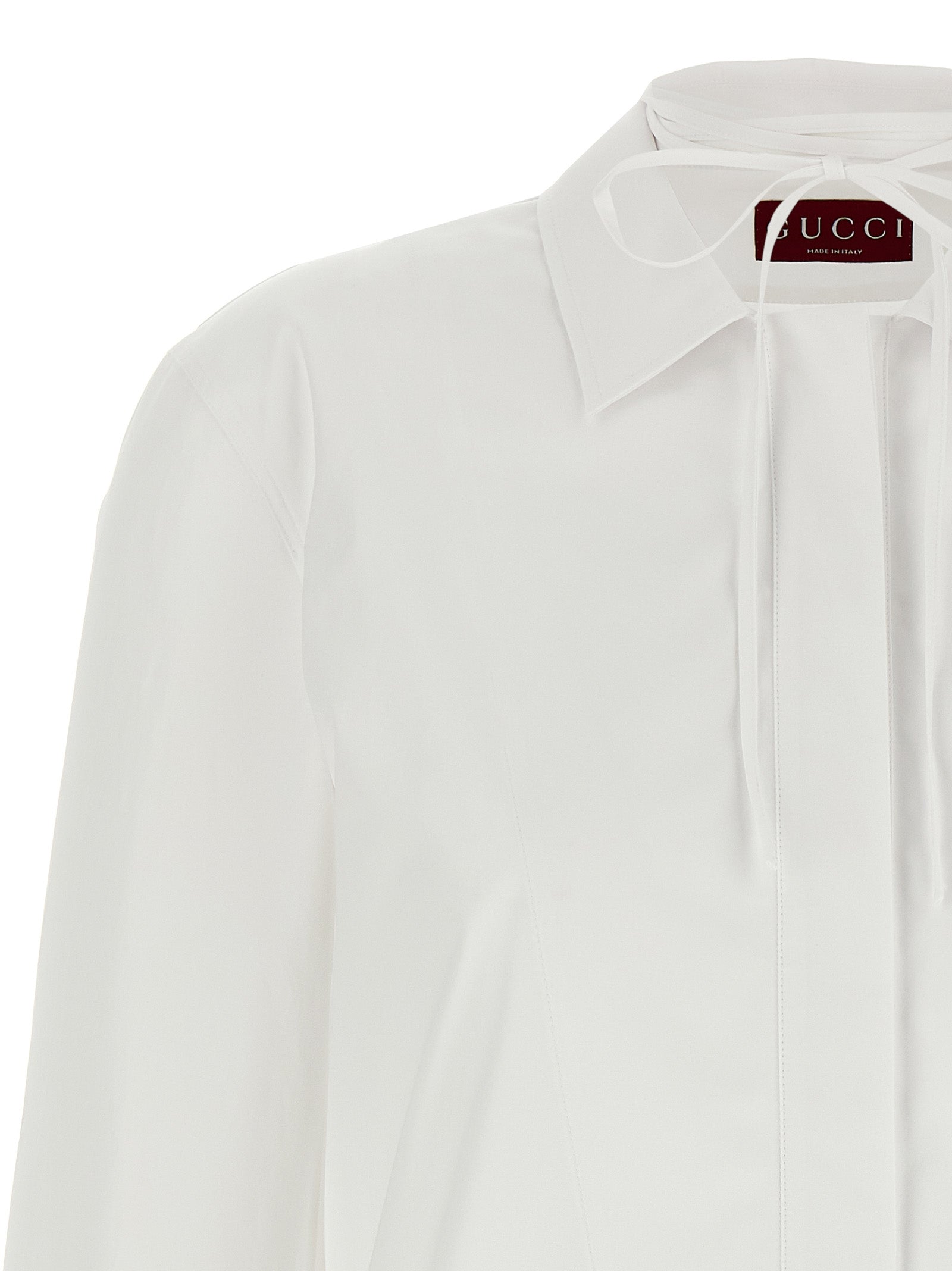 Horsebit shirt White Cotton Shirt, Blouse
