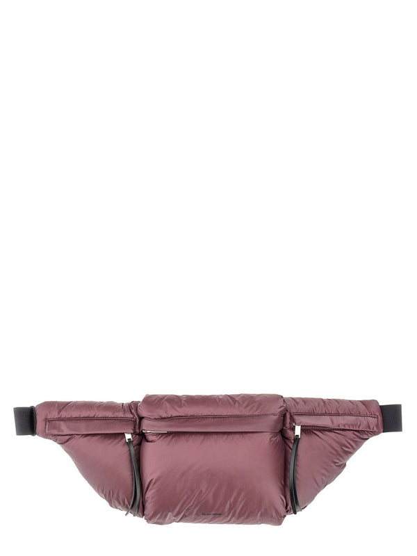 Padded Pouch Pink Polyamide Belt Bags
