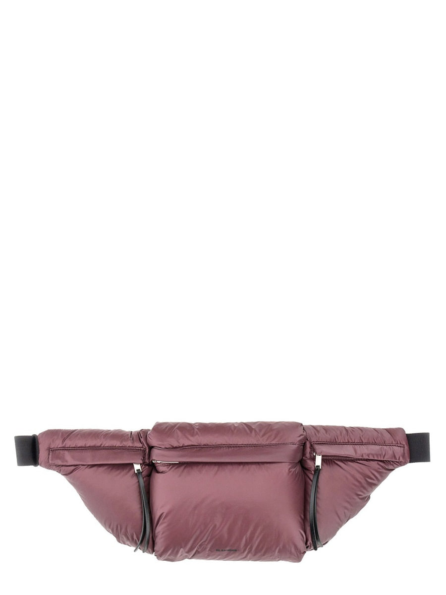 Padded Pouch Pink Polyamide Belt Bags