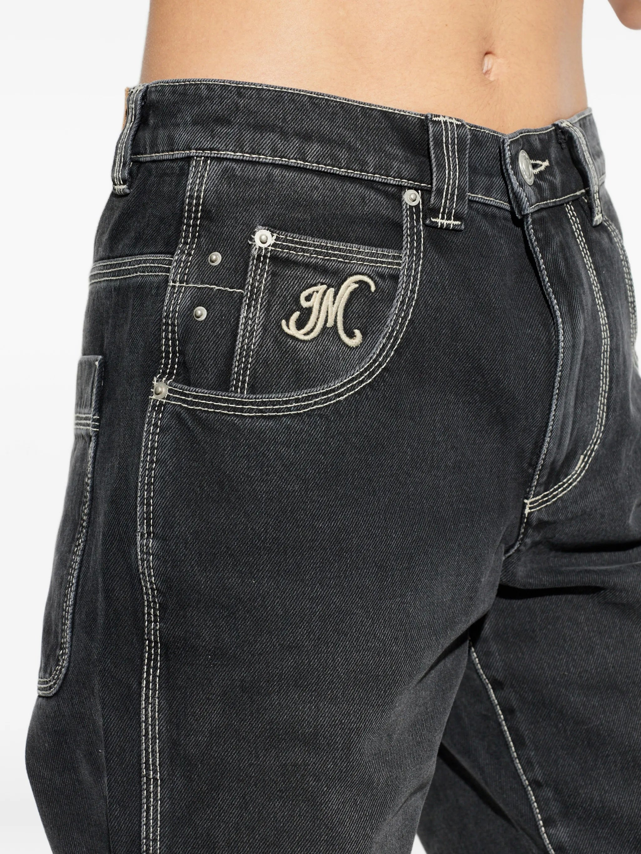 Jeyda Pants Grey Jean