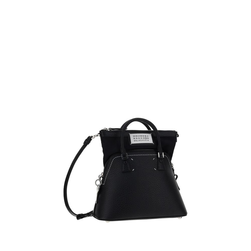 Black Calf Leather Bos Taurus Handbag Bag