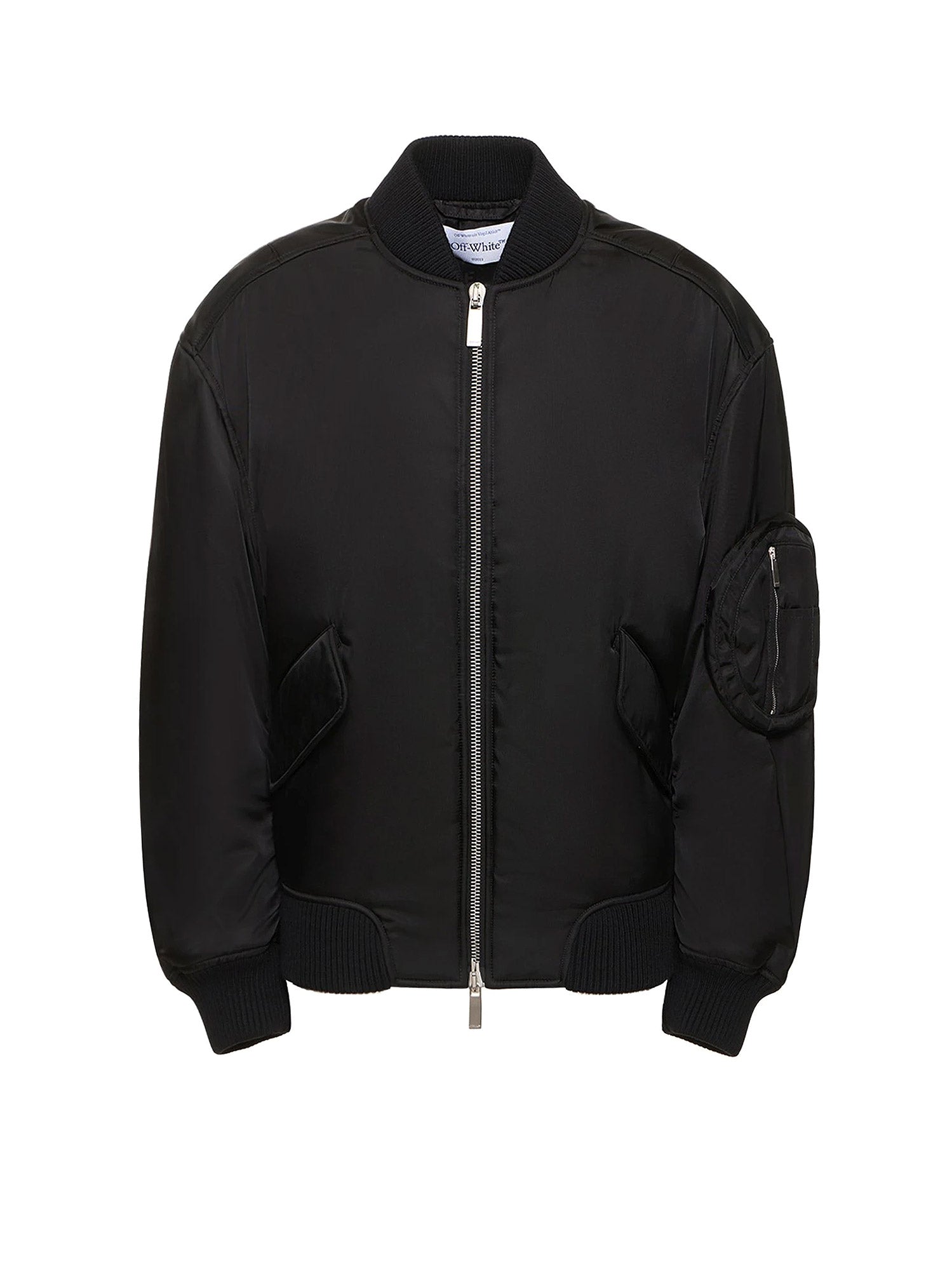 Off White Jackets Black Poliestere