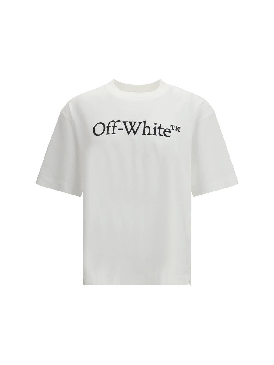 T-Shirt Big Bookish Skate White-Black White/black Cotton T-shirts