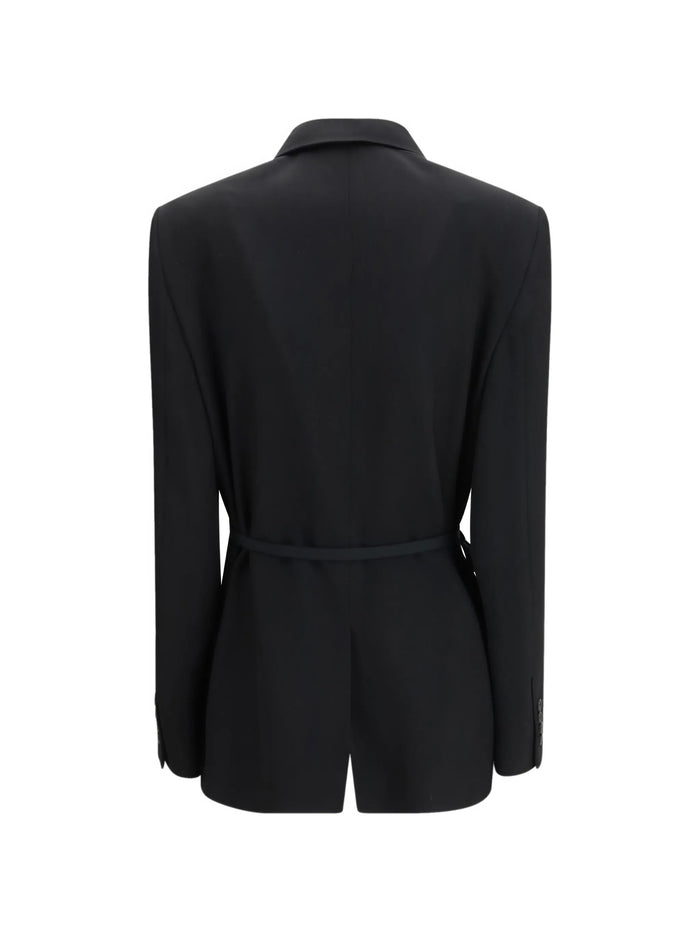 Wrap Tuxedo Jacket Black Giacca