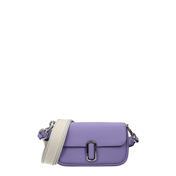 Marc Jacobs Leather crossbody bag in purple