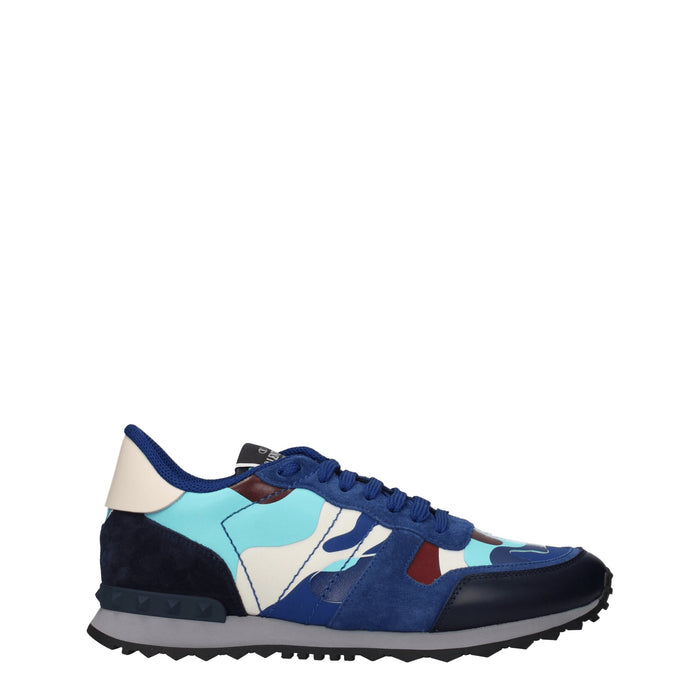 Valentino Garavani Leather sneaker in blue