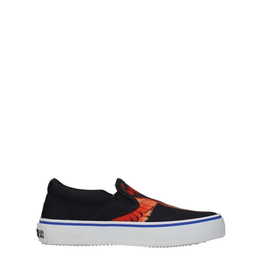 Marcelo Burlon Fabric slip-on in black