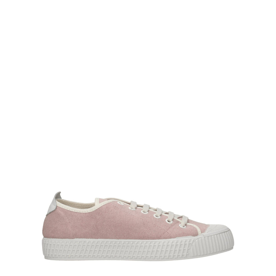Car Shoe Canvas upper sneaker in pink