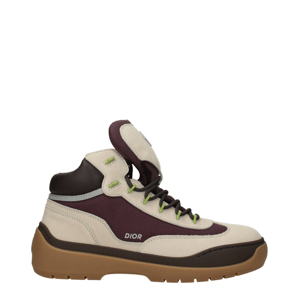 Christian Dior Leather upper boot in beige