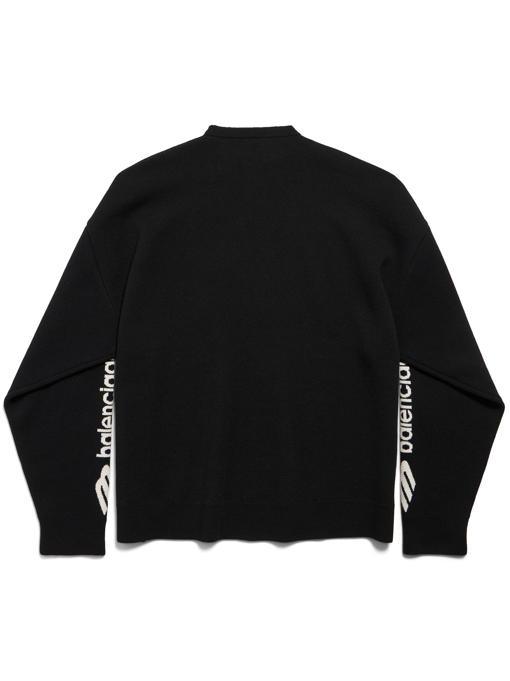 Ski Crewneck Black Maglia