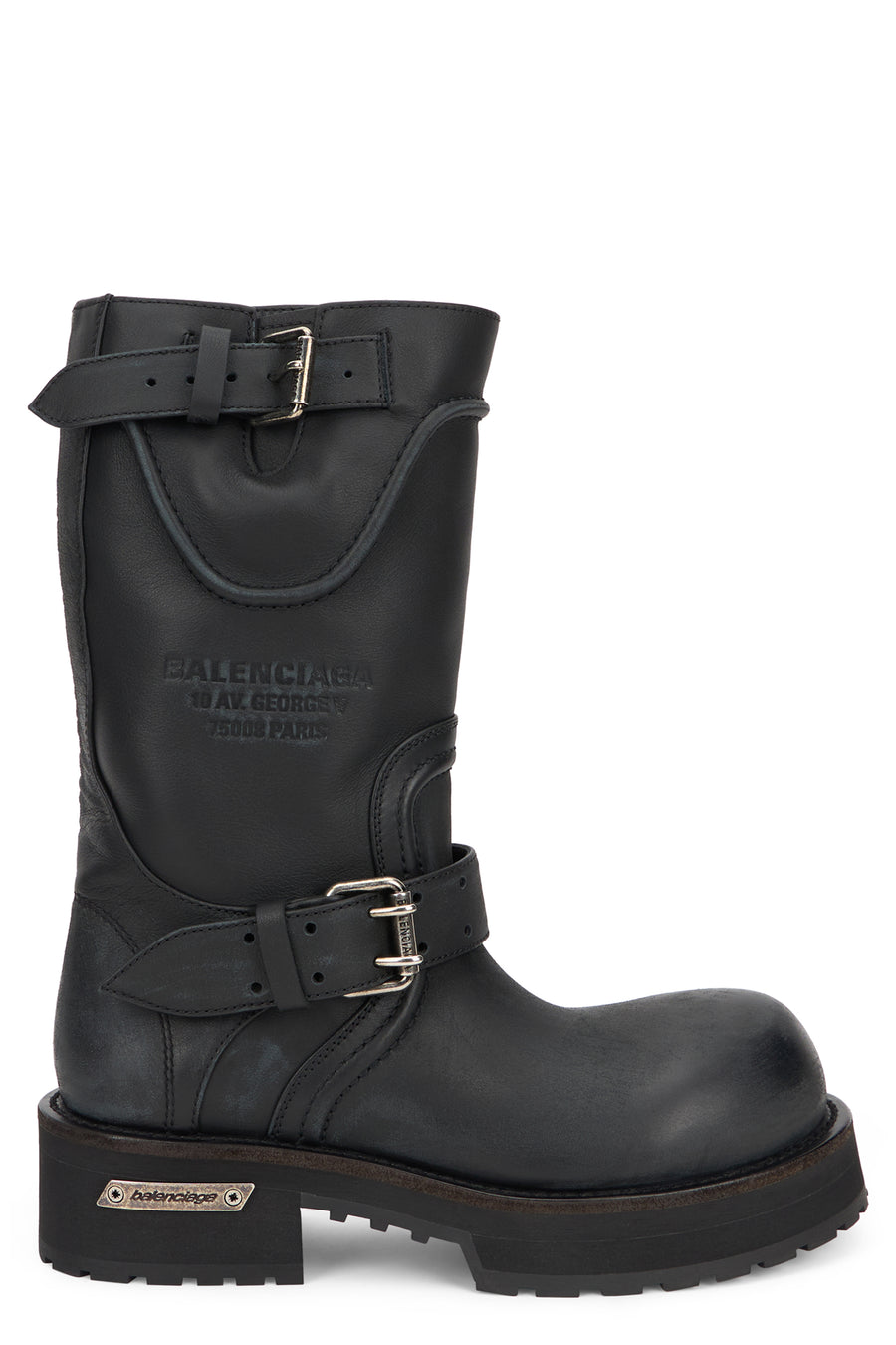 Ankle Boots Venom Black Leather Lambskin