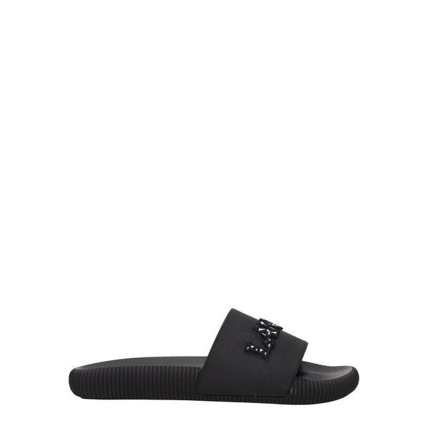 Lanvin slippers in black