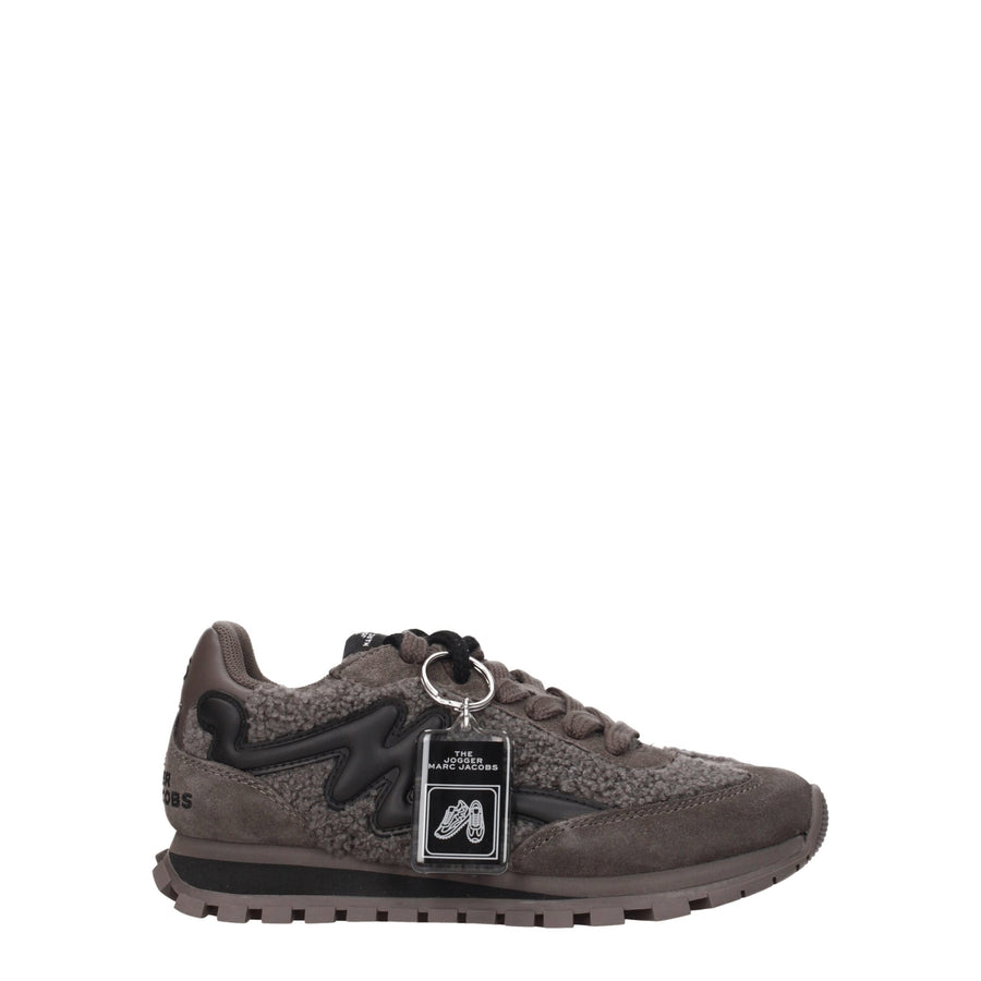 Marc Jacobs Leather sneaker in gray