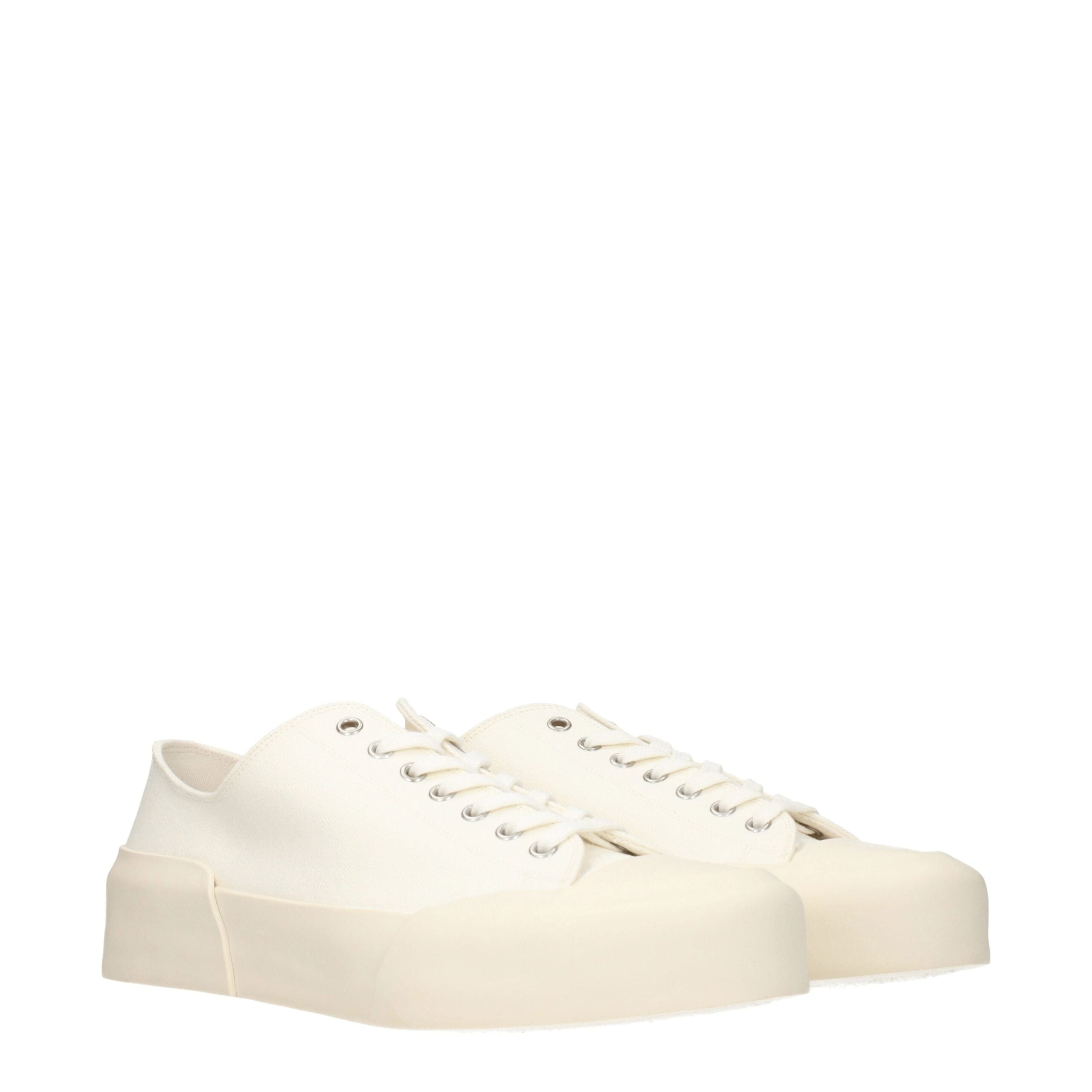 Jil Sander Fabric sneaker in beige — view 2