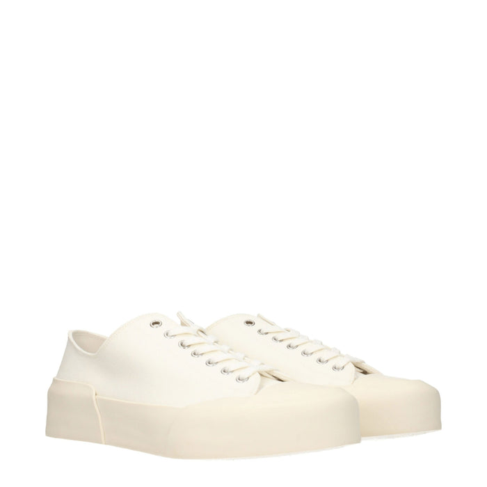 Jil Sander Fabric sneaker in beige — view 2