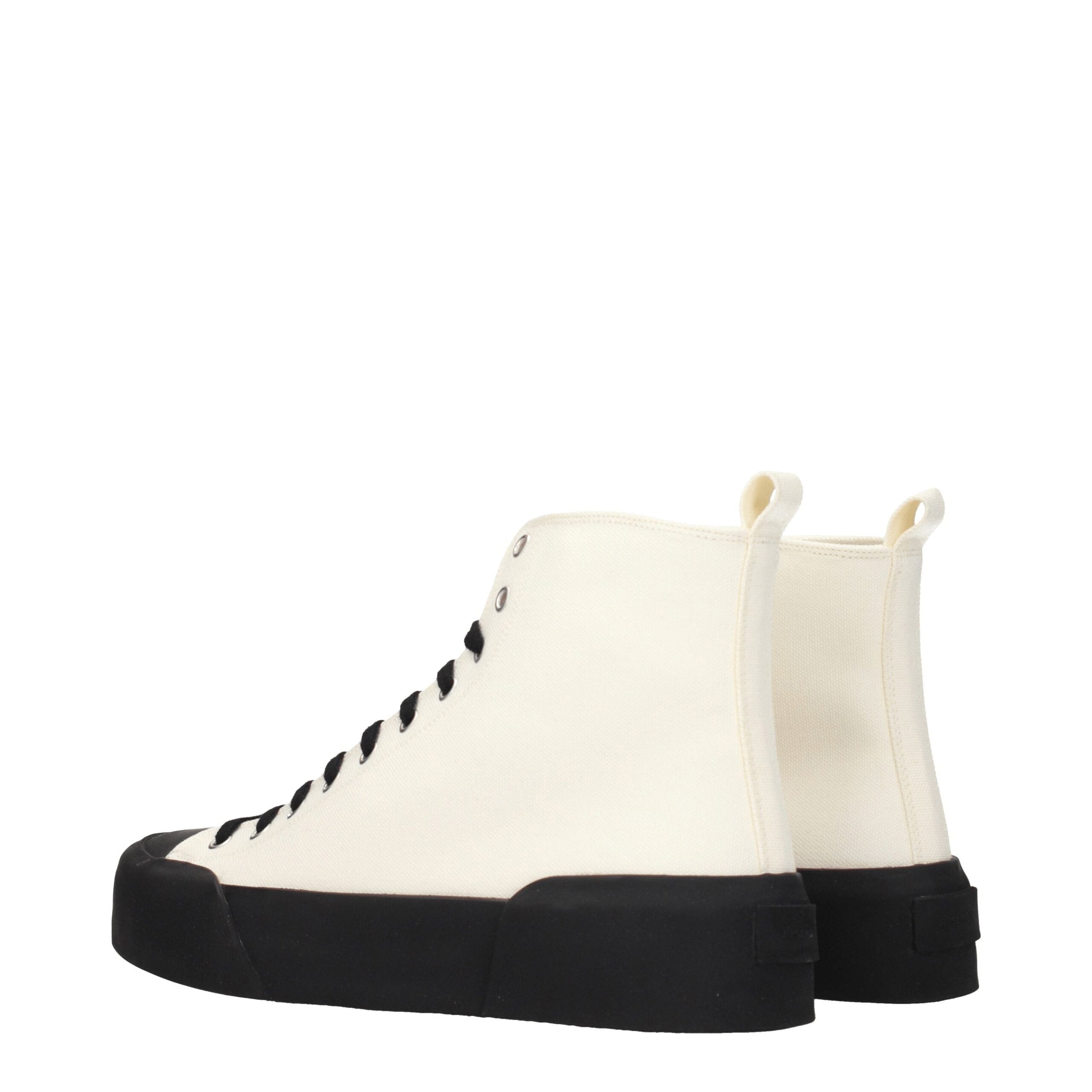 Jil Sander Fabric sneakers in beige — view 4