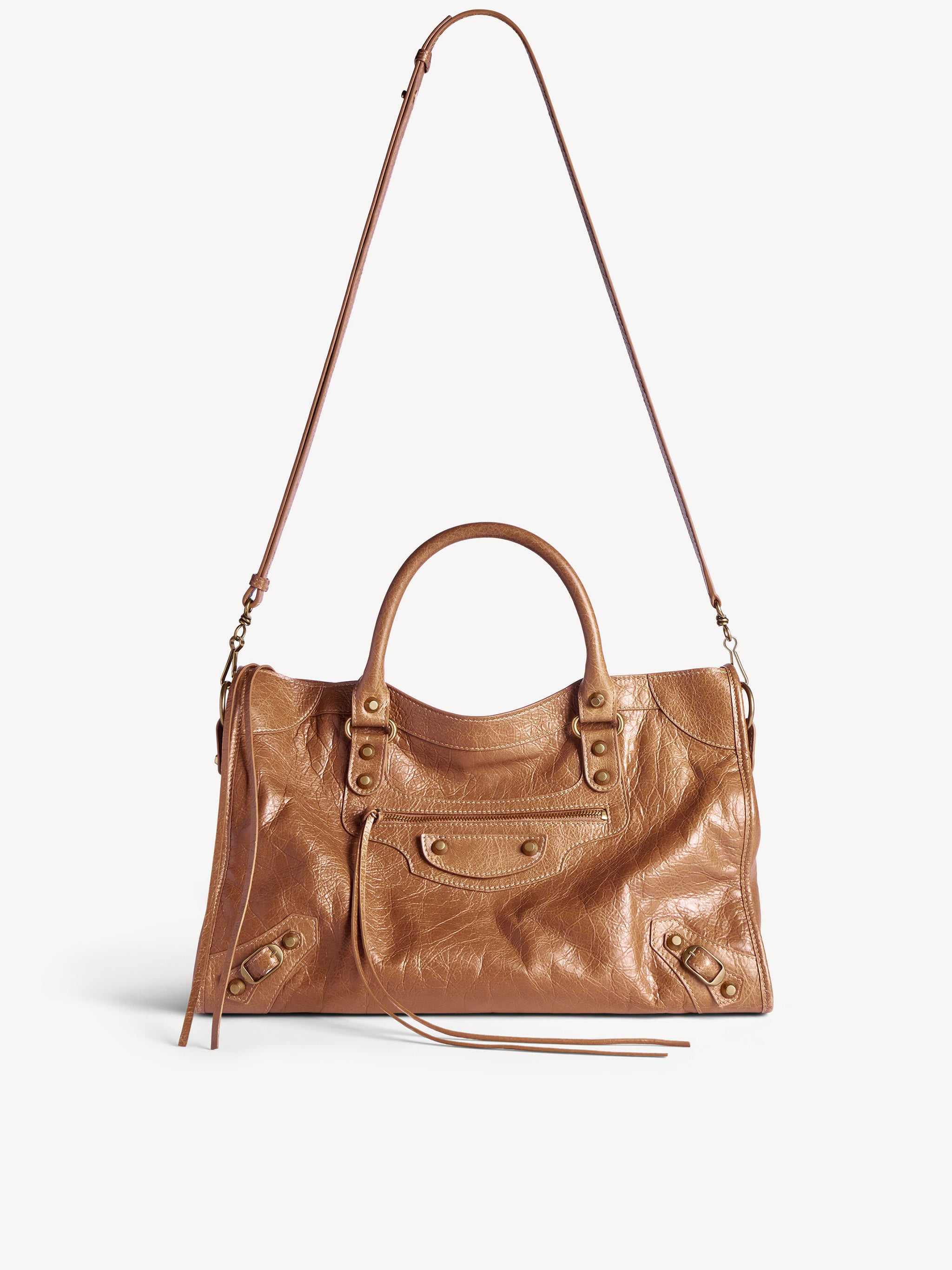 Le City Bag M Brown Borsa