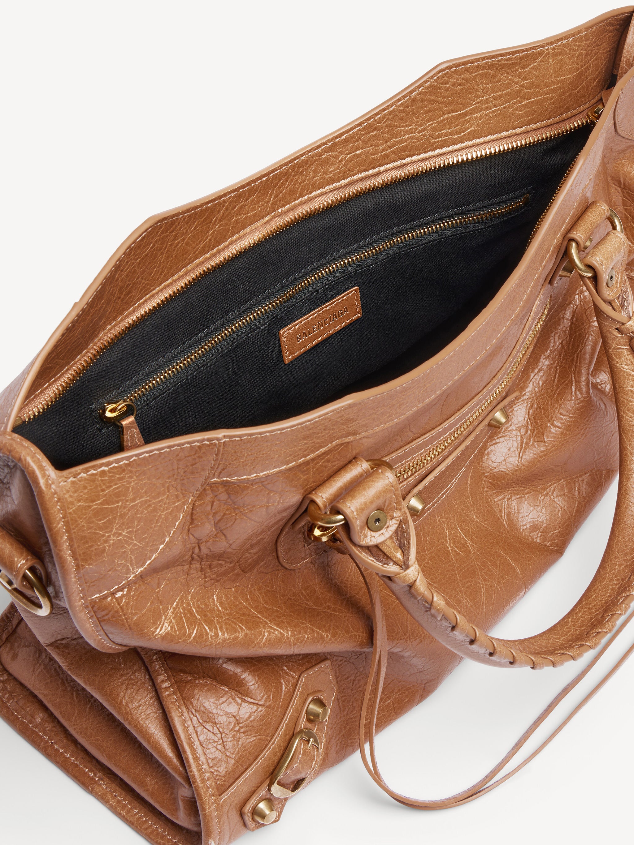 Le City Bag M Brown Borsa