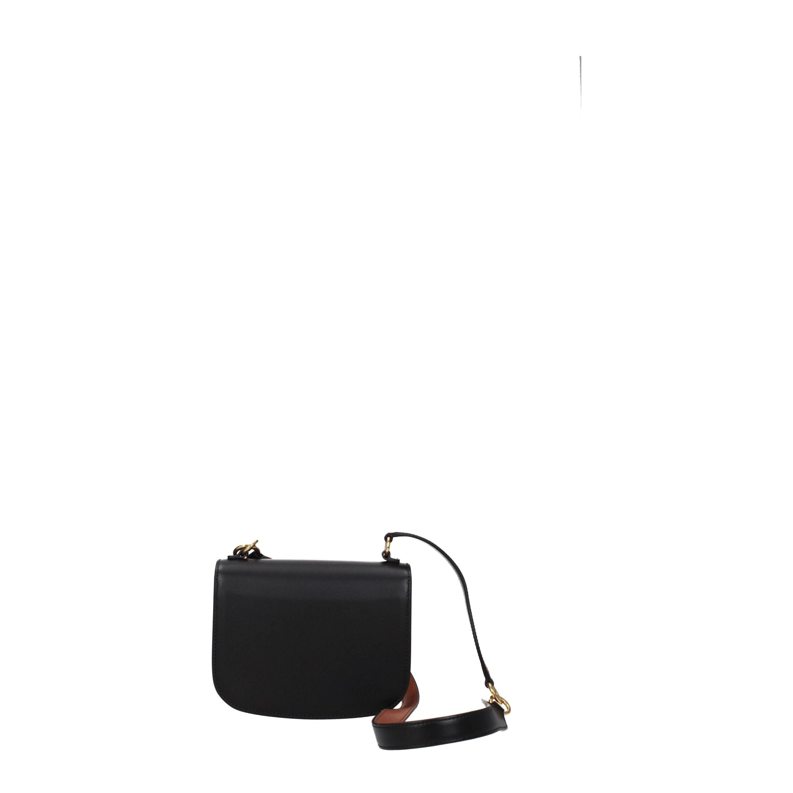 Black Leather Handbag Bag