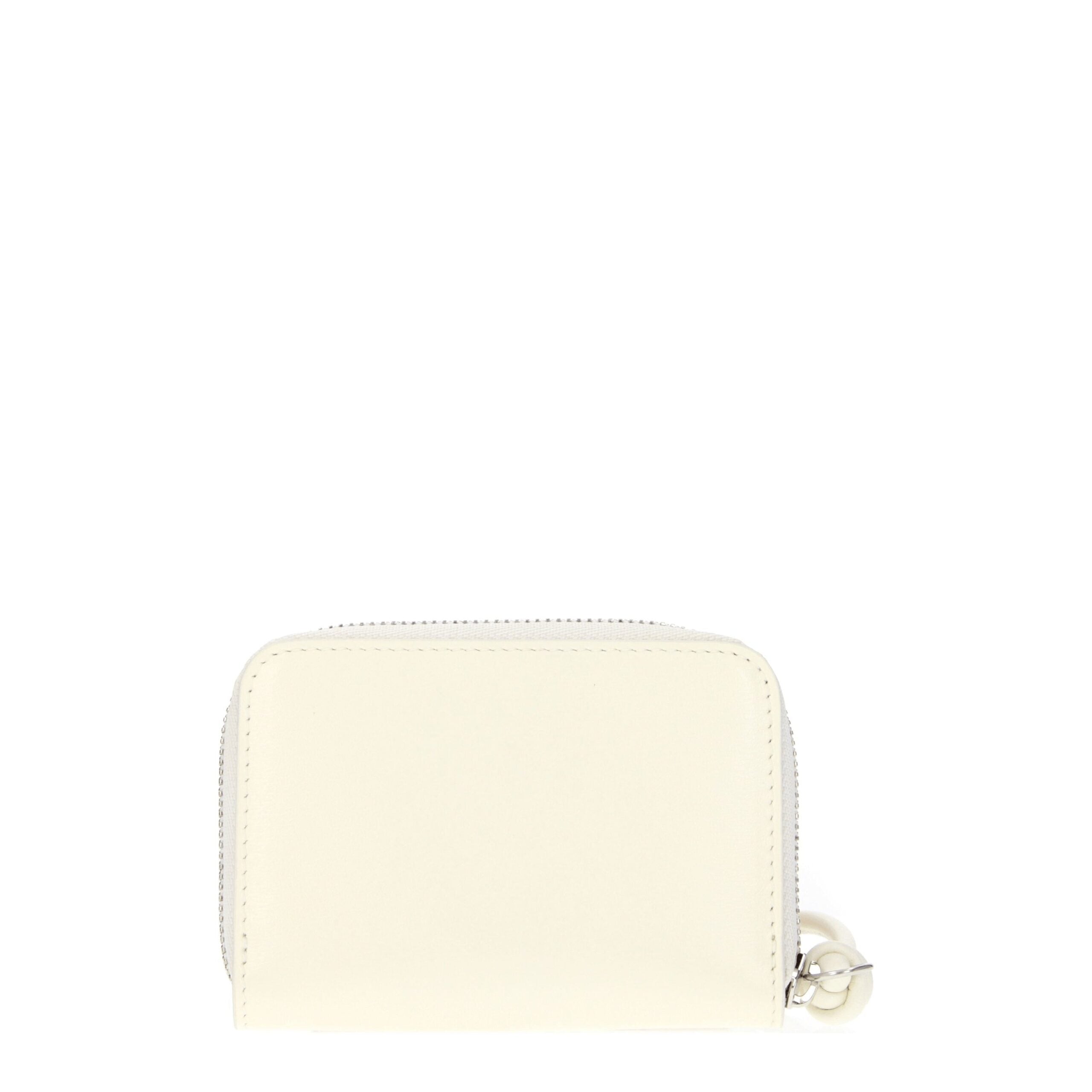Jil Sander Leather wallet in beige — view 2