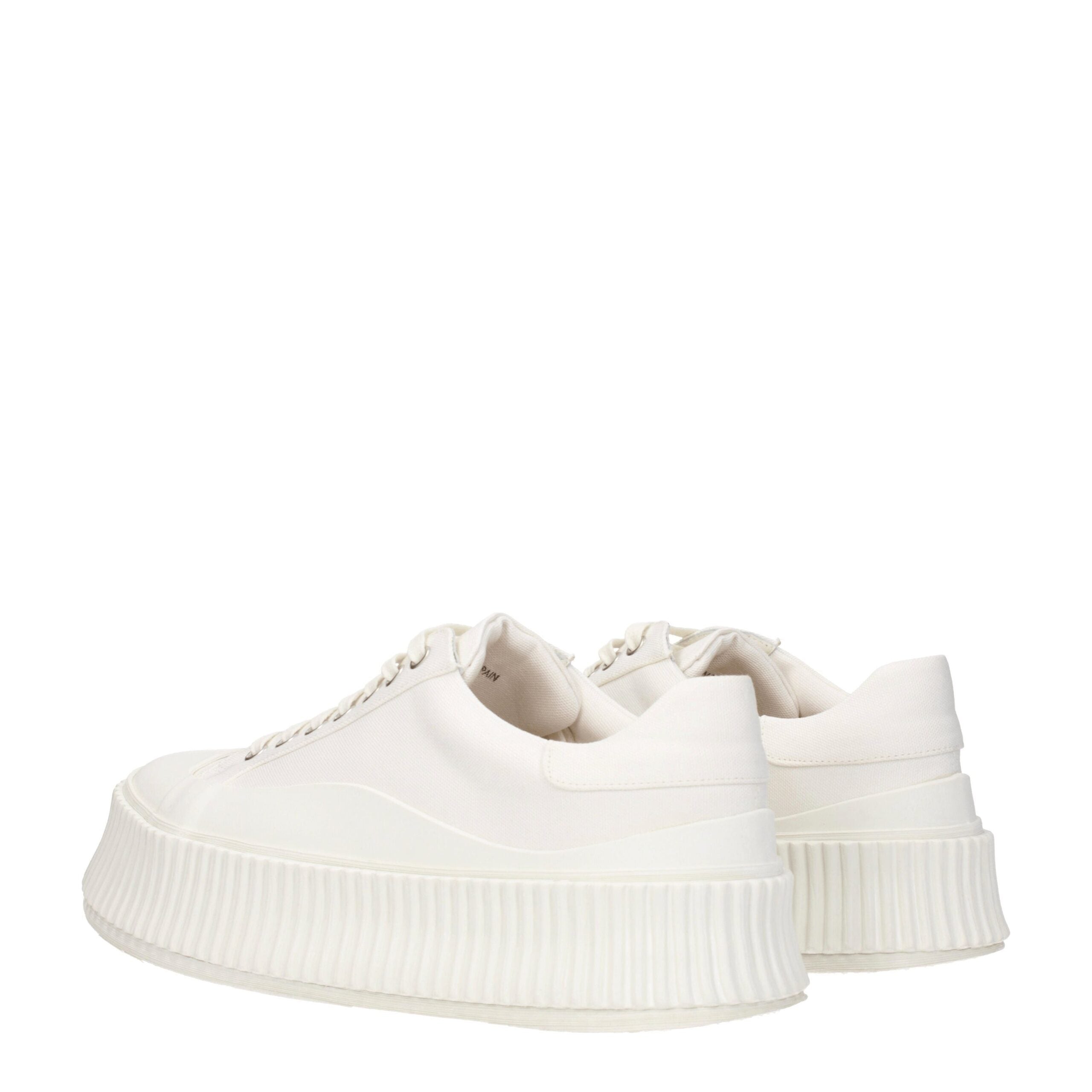 Jil Sander Fabric upper sneaker in white — view 4