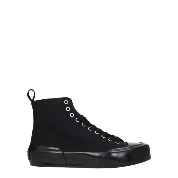 Jil Sander Fabric sneaker in black