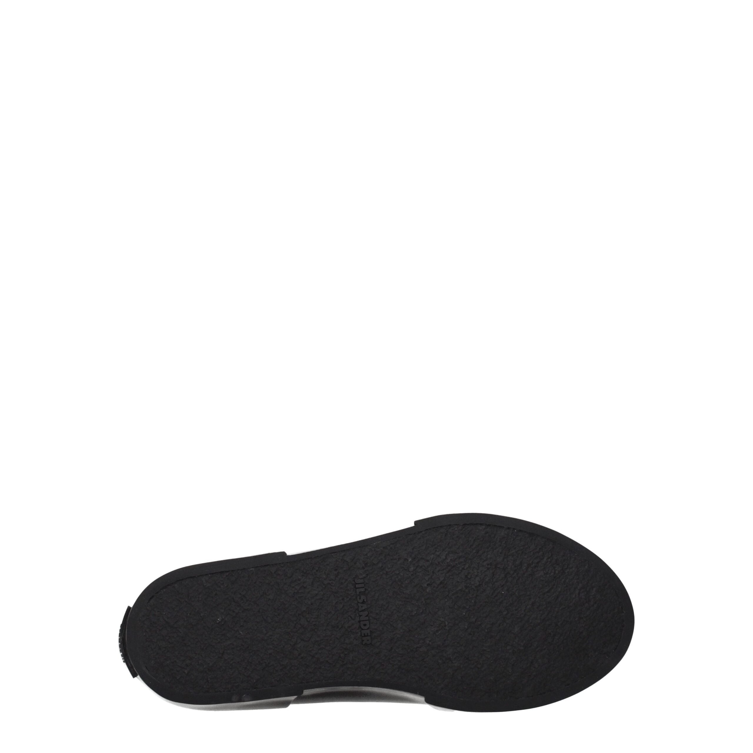Jil Sander Fabric sneaker in black — view 5