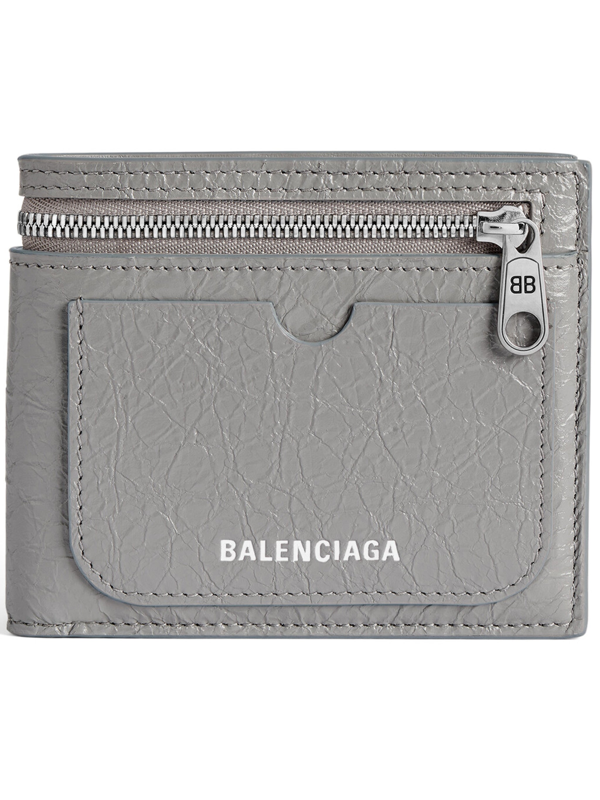 Superbusy Square Folded Wallet Grey Portafoglio