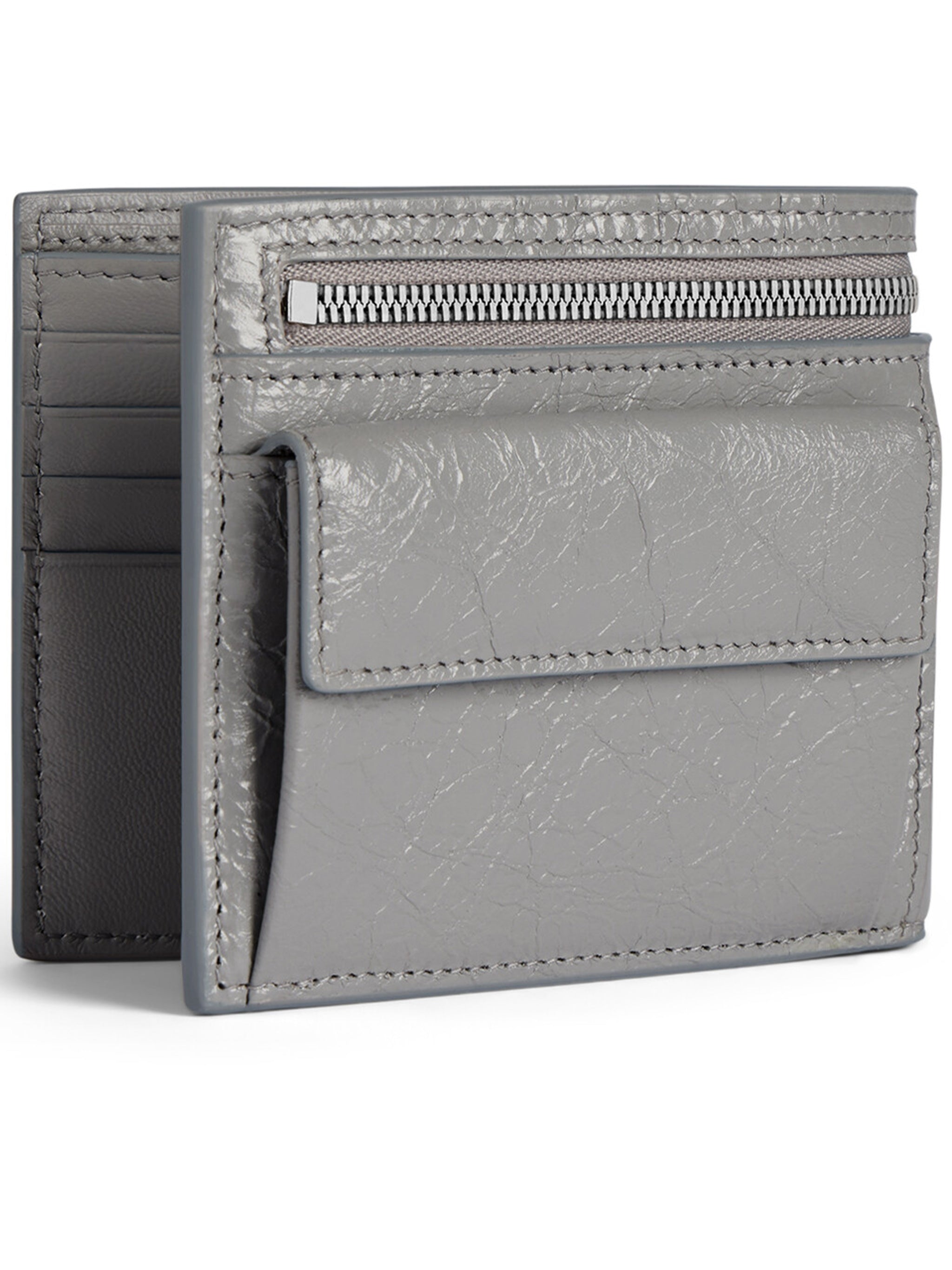 Superbusy Square Folded Wallet Grey Portafoglio