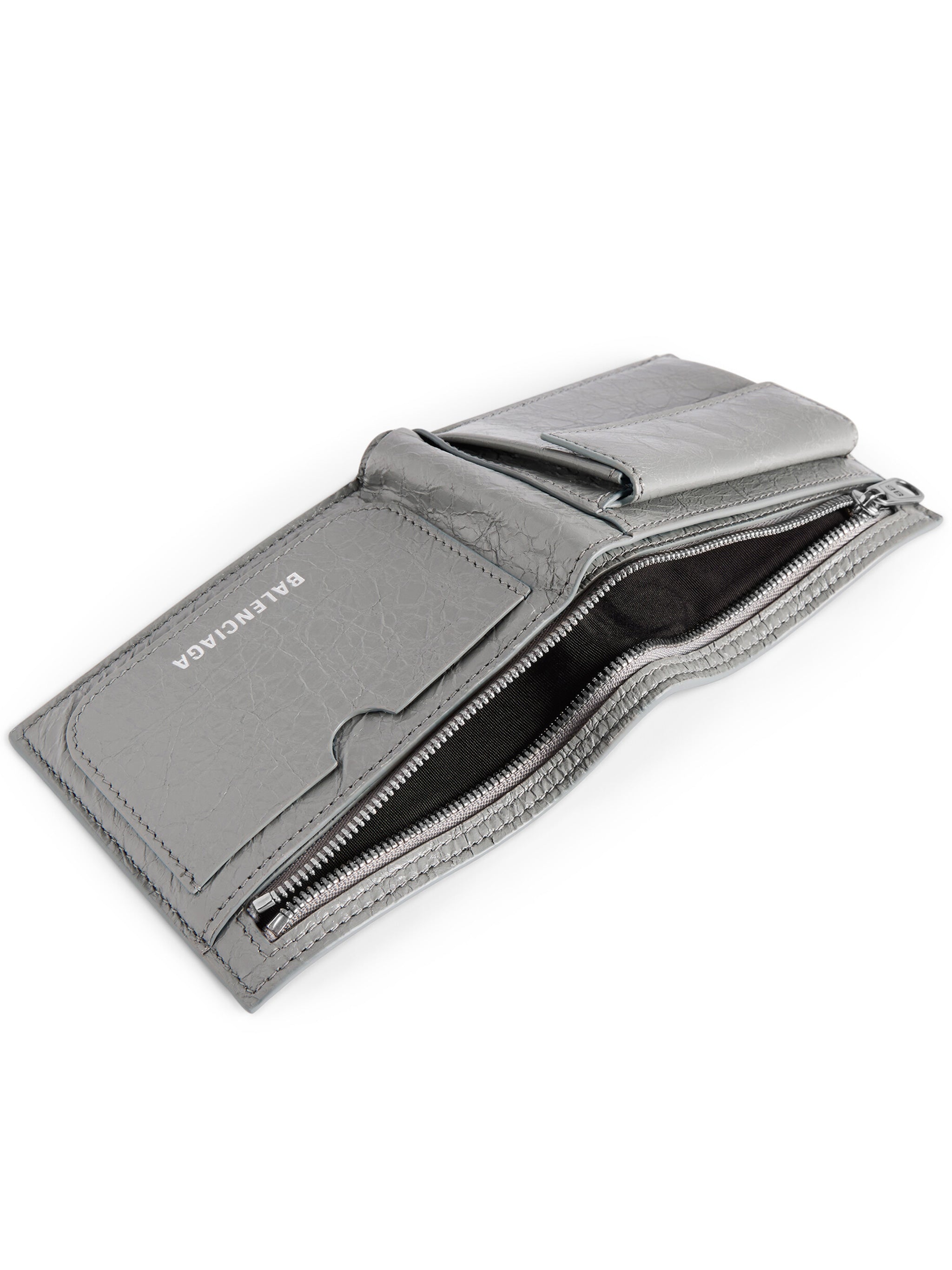 Superbusy Square Folded Wallet Grey Portafoglio