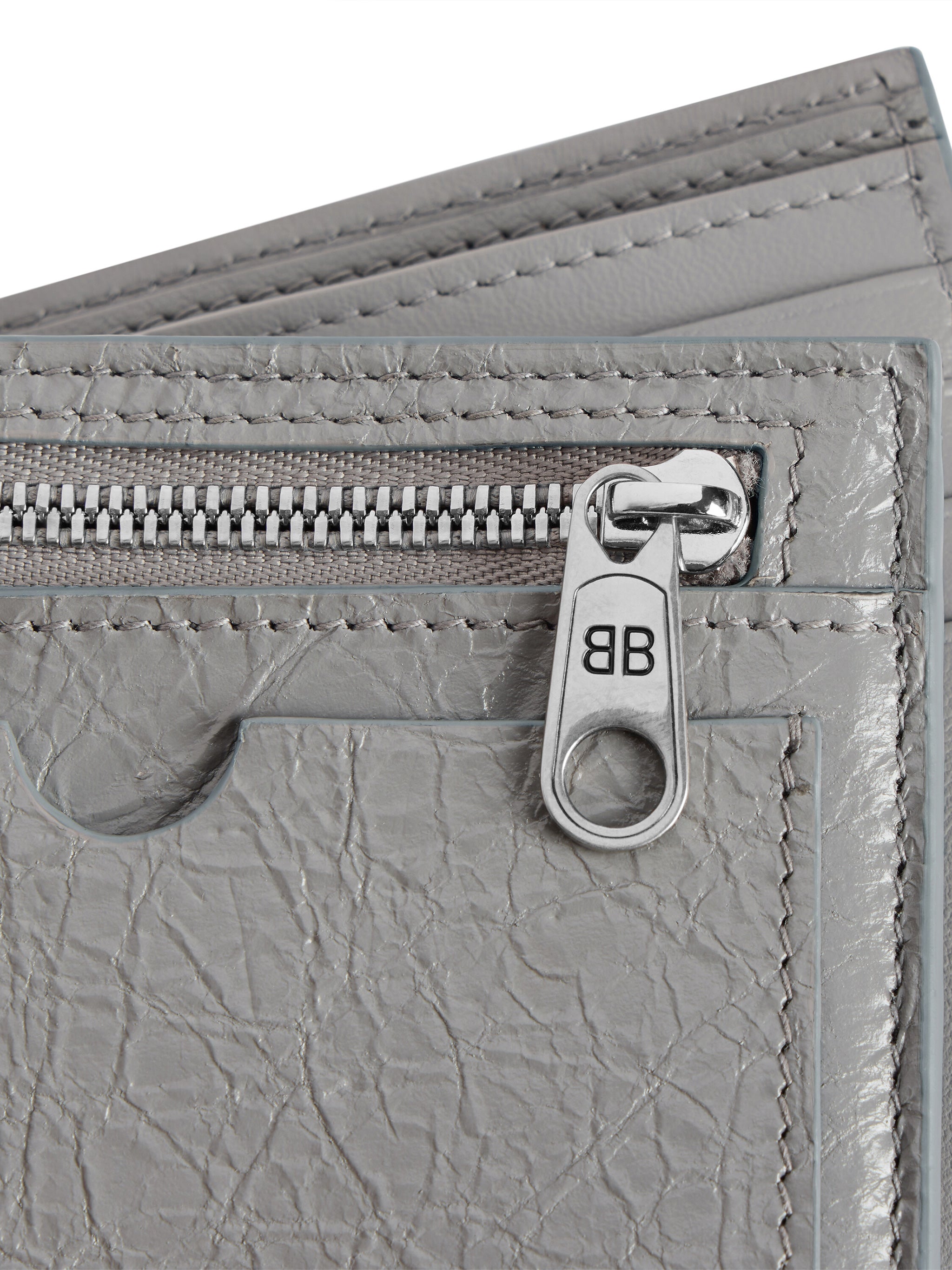 Superbusy Square Folded Wallet Grey Portafoglio