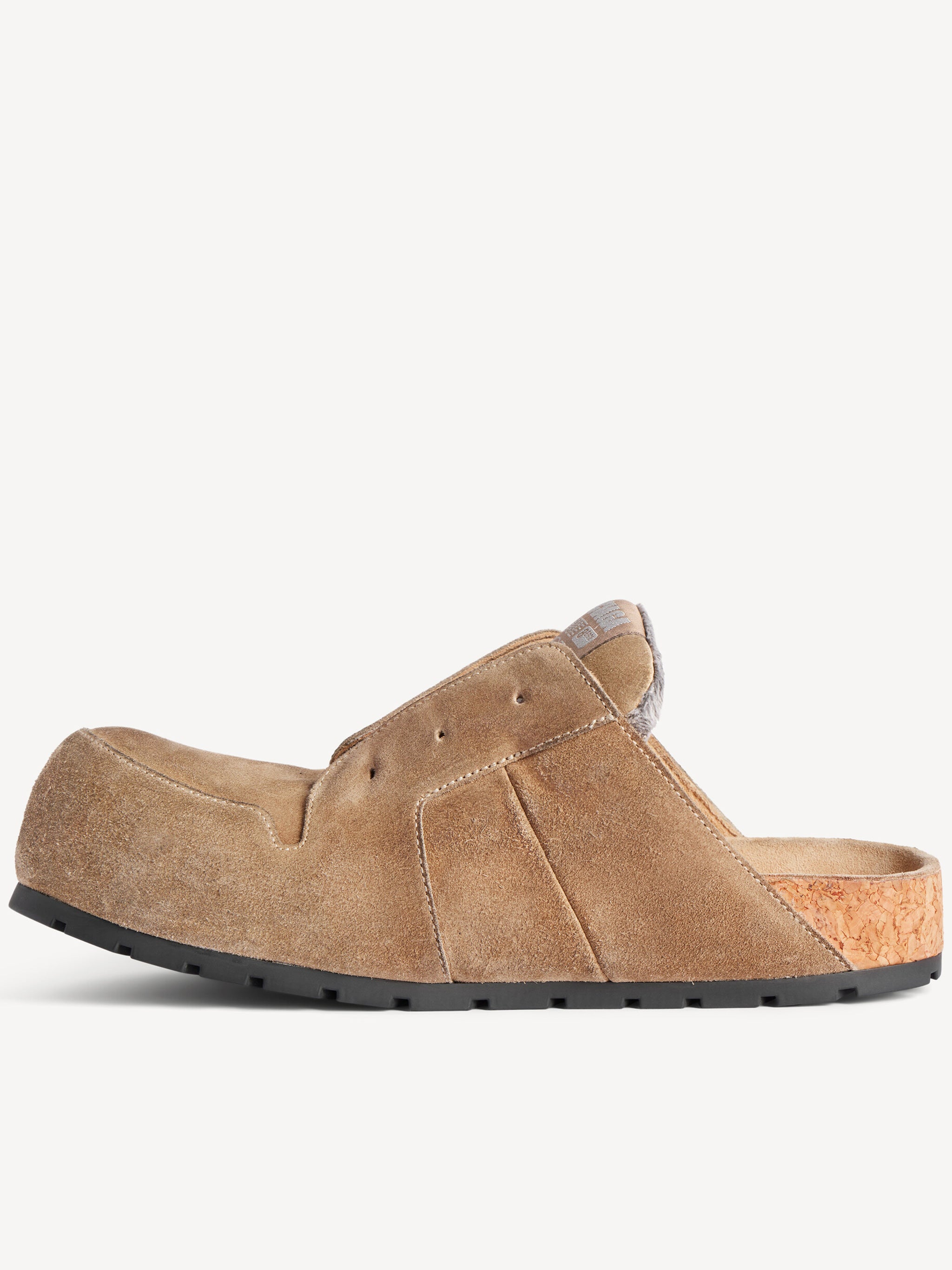 Dumbo Mule Suede Nude & Neutrals Calzature