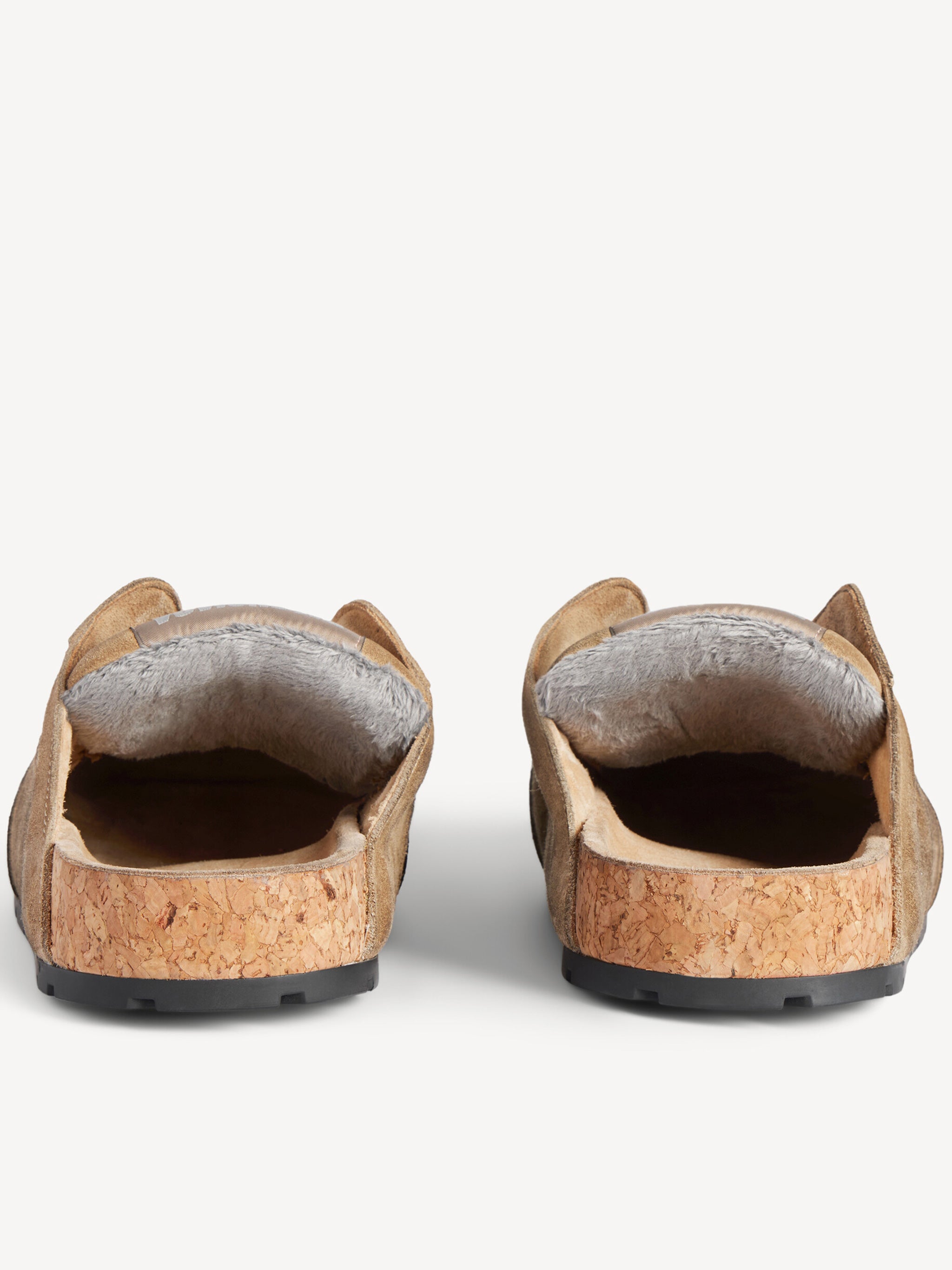 Dumbo Mule Suede Nude & Neutrals Calzature