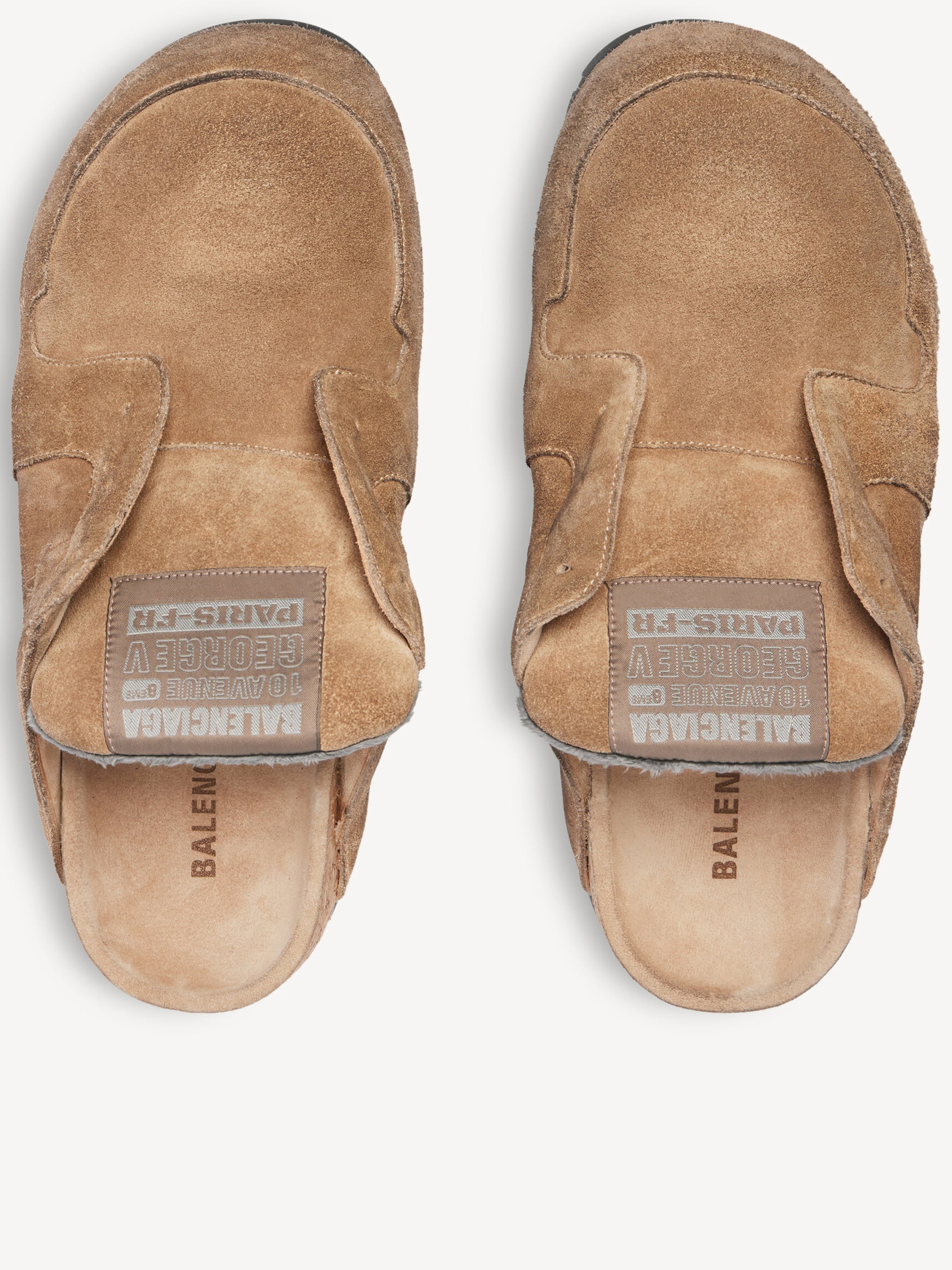 Dumbo Mule Suede Nude & Neutrals Calzature