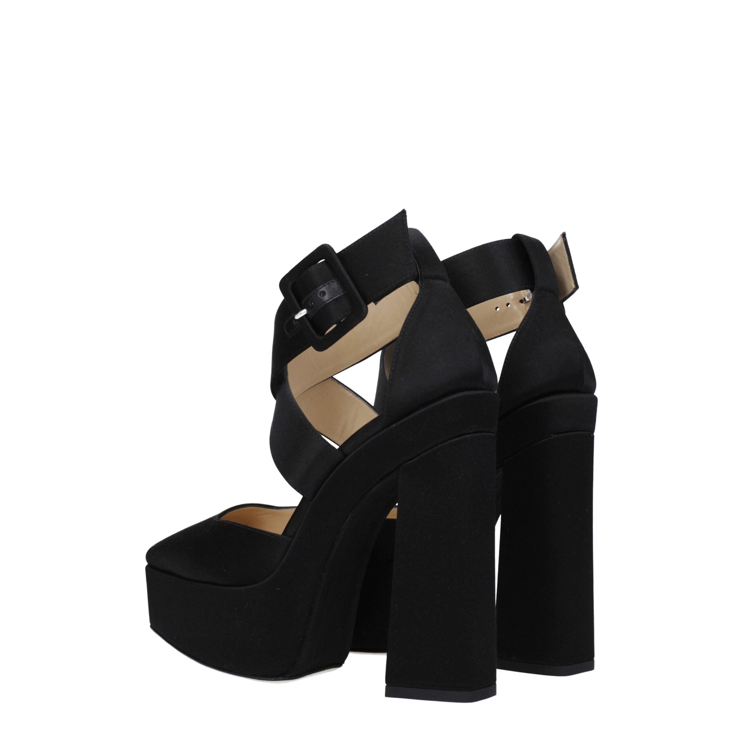 Jimmy Choo platform sandal in black — view 4