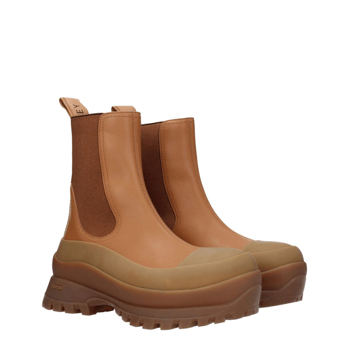 Stella McCartney Eco Leather boot in brown — view 2